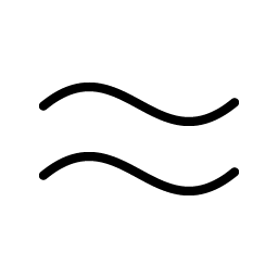 approximate equals thin