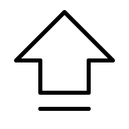 arrow fat line up thin