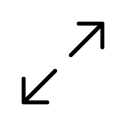 arrows out simple thin