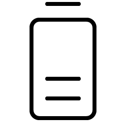 battery vertical medium thin