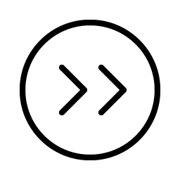 caret circle double right thin