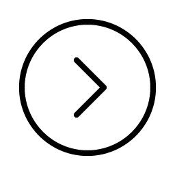 caret circle right thin