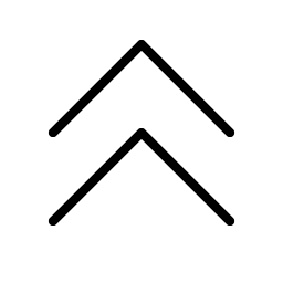 caret double up thin