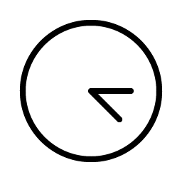 clock afternoon thin