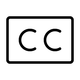 closed captioning thin