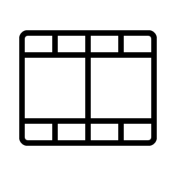 Film Strip Thin icon