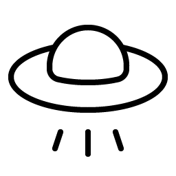Flying Saucer Thin icon