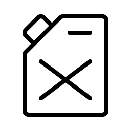 Gas Can Thin icon