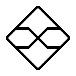 Pix Logo Thin icon - free SVG