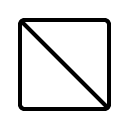 Placeholder Thin icon - free SVG