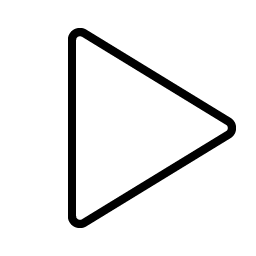 Play Thin icon - free SVG