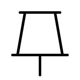 push pin simple thin