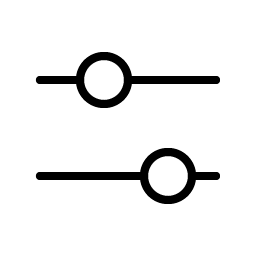 sliders horizontal thin