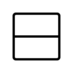 square split vertical thin