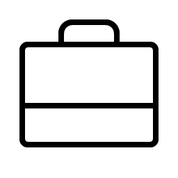 suitcase simple thin