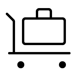 trolley suitcase thin