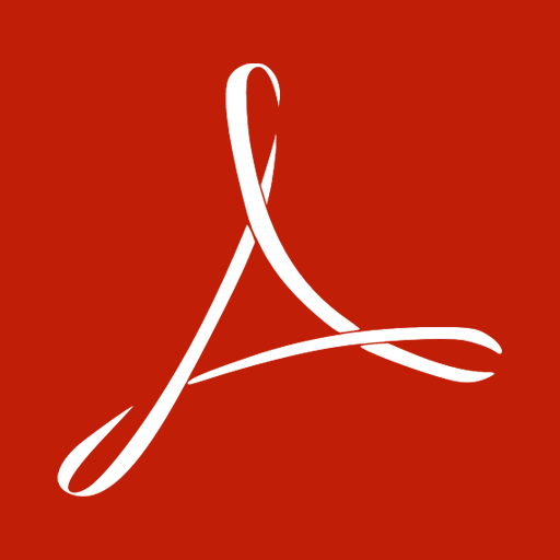 Adobe Acrobat Reader icon - free SVG