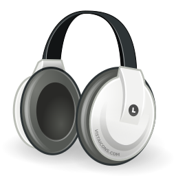 Headphones icon - free SVG