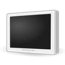 Plasma Tv icon - free SVG
