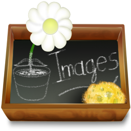 Dossier Ardoise Images icon - free SVG