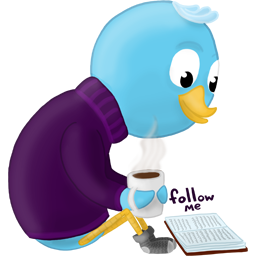 Fall Book Follow Me icon - free SVG