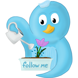 Spring Flower Follow Me icon - free SVG