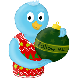 Winter Christmas Ornament Folow Me icon - free SVG