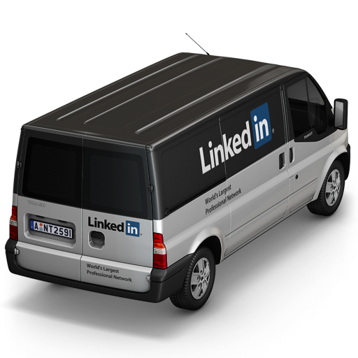 Linkedin Back icon